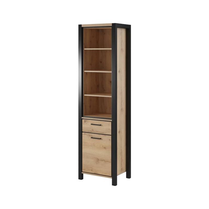Display Rack - FREGENE Display Cabinet Oak Taurus 55cm