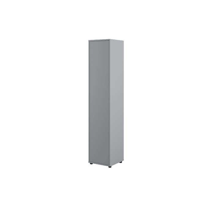 Display Rack - DONNELL Display Cabinet Grey 45cm