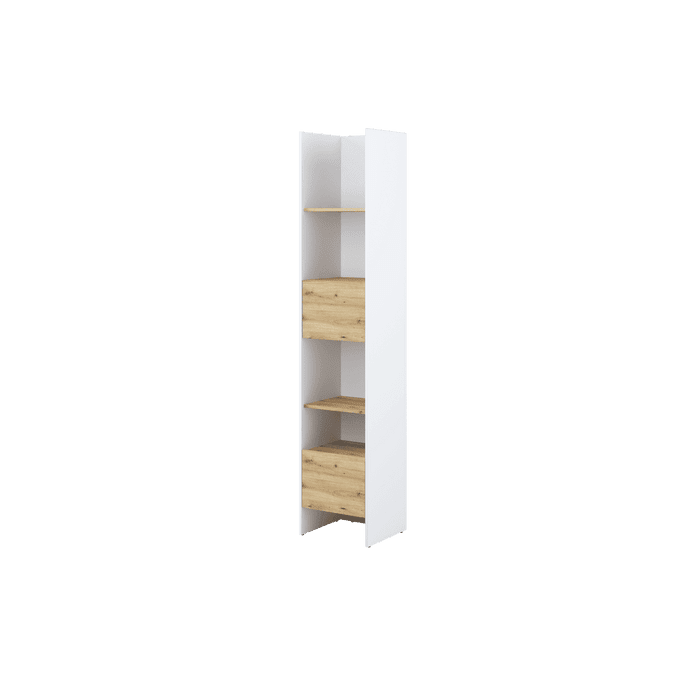 Display Rack - DONNELL Display Cabinet White 44cm
