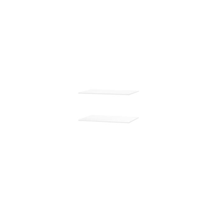 Wall Shelf - SHONA Additional Wardrobe Shelves White 81cm
