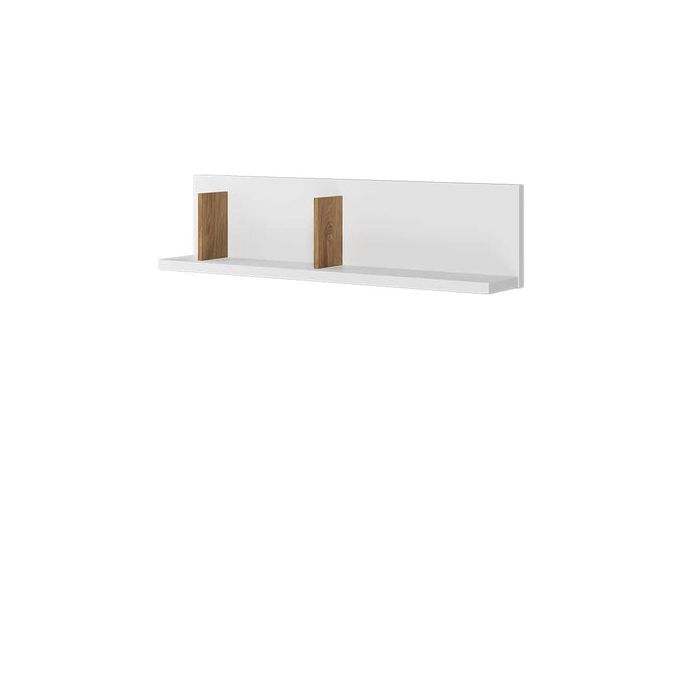 Wall Shelf - DENISE Wall Shelve Natural Hickory 120cm