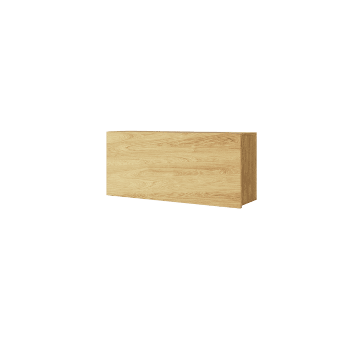 Wall Shelf - BARCENA Wall Shelve Oak Hickory 102cm