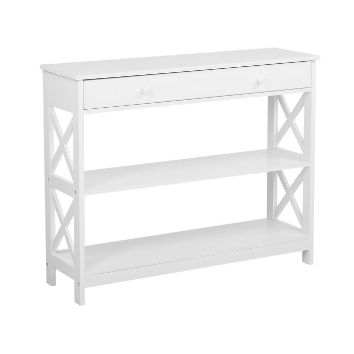 1 Drawer Sideboard White MONTGOMERY