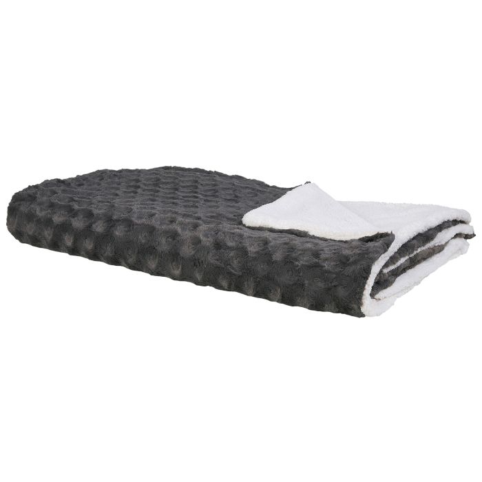 Bedspread 200 x 220 cm Grey KANDILLI