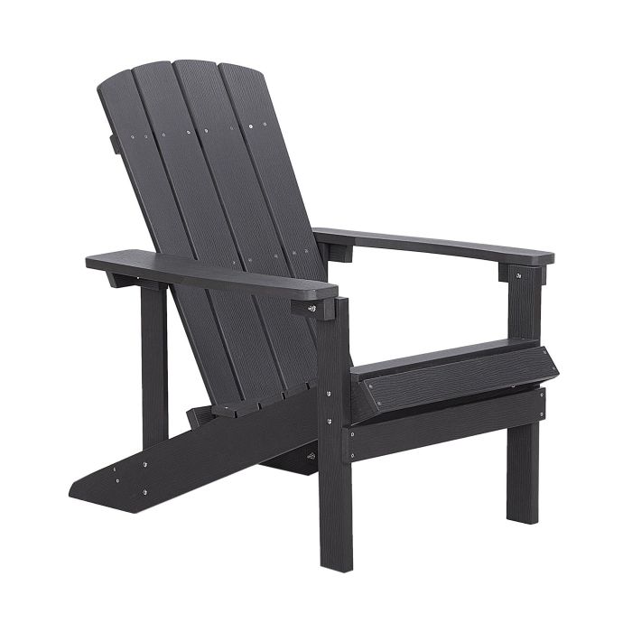 Garden Chair Dark Grey ADIRONDACK