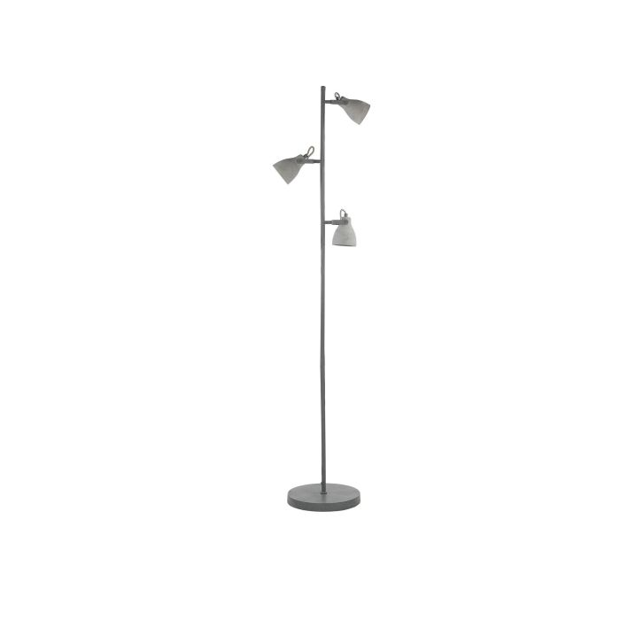 3 Light Concrete Floor Lamp MISTAGO