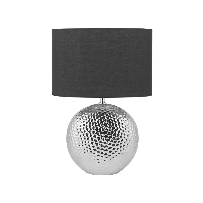 Ceramic Table Lamp Silver NASVA