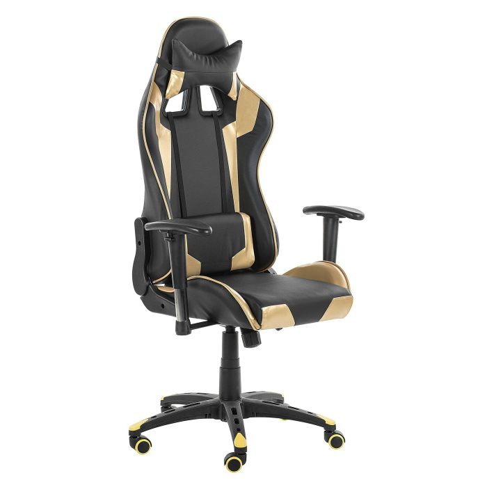 Gaming Chair Black and Gold KNIGHT