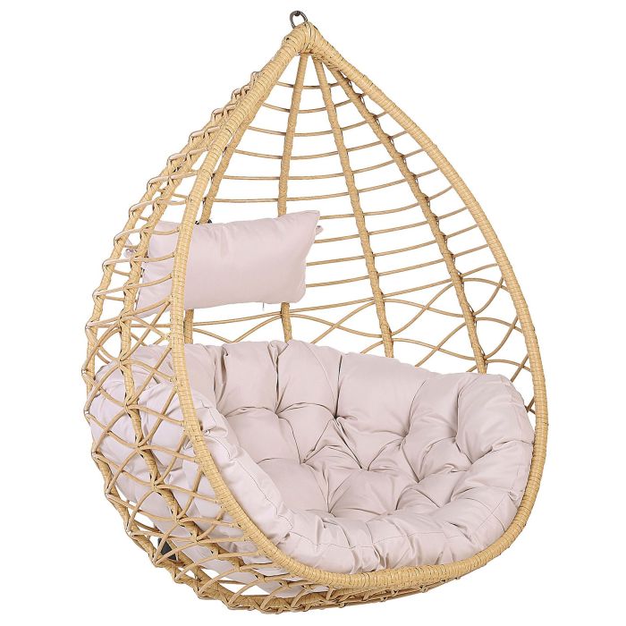PE Rattan Hanging Chair Natural ARSITA