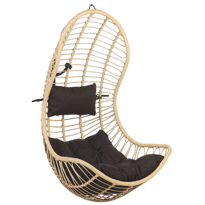 PE Rattan Hanging Chair Natural PINETO