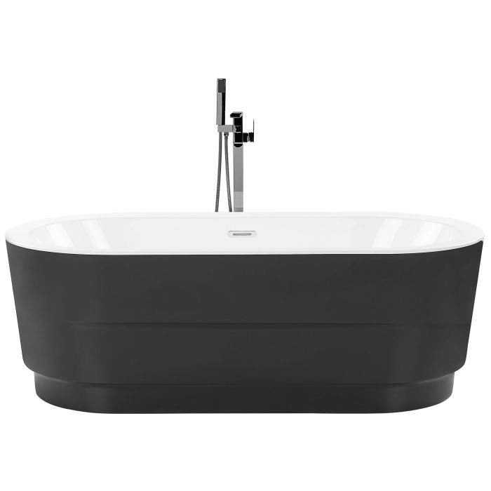 Freestanding Bath 1700 x 800 mm Black EMPRESA