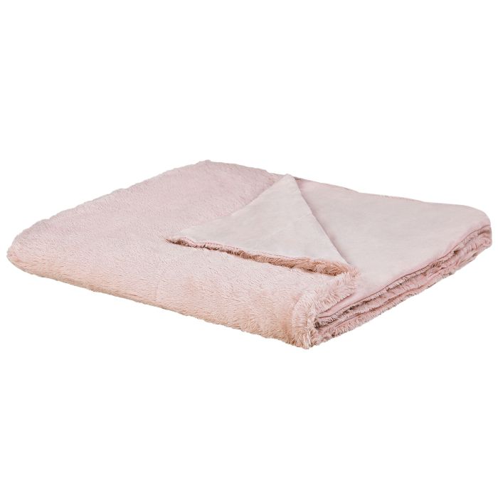 Blanket 180 x 200 cm Pink GELIK