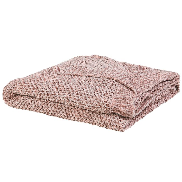 Blanket 150 x 200 cm Pink HAIFA