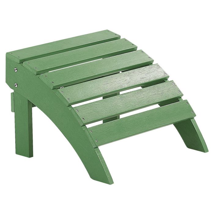 Garden Footstool Green ADIRONDACK