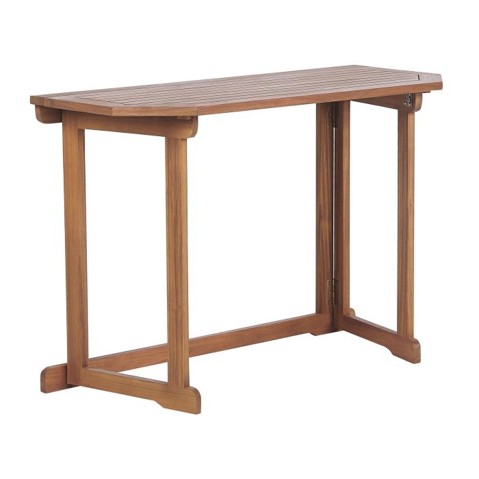 Acacia Wood Balcony Folding Table 110 x 47 cm TREIA