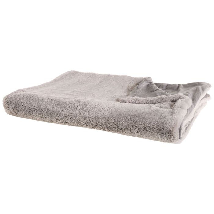 Blanket 200 x 220 cm Grey CHAAB