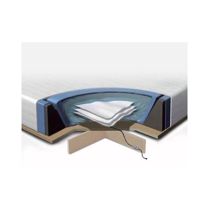 Double Size Waterbed Mattress Set with Accessories and Platform