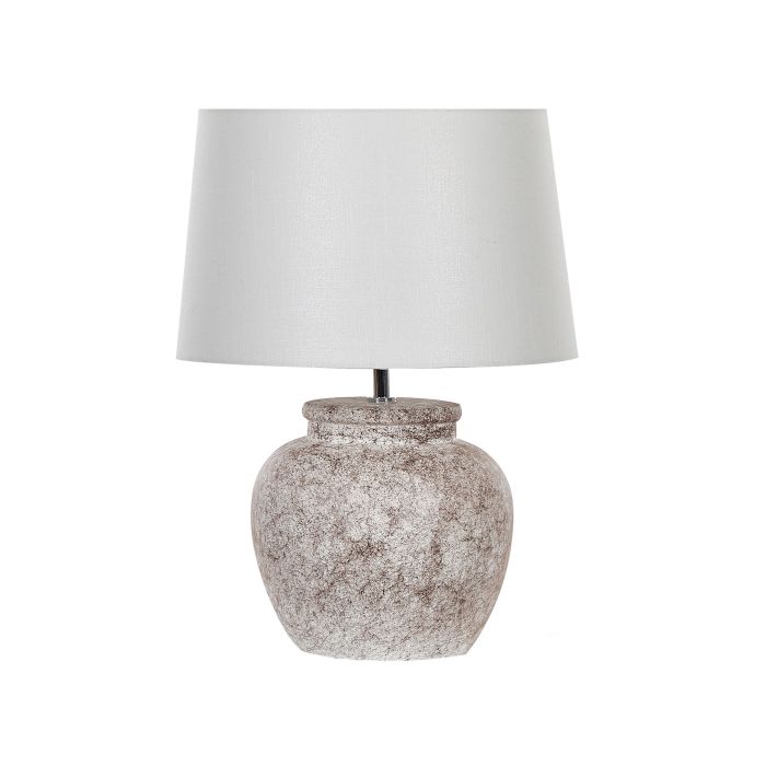 Ceramic Table Lamp Beige MAREB