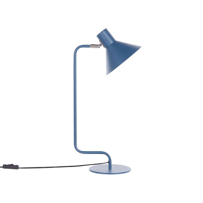 Metal Desk Lamp Blue RIMAVA