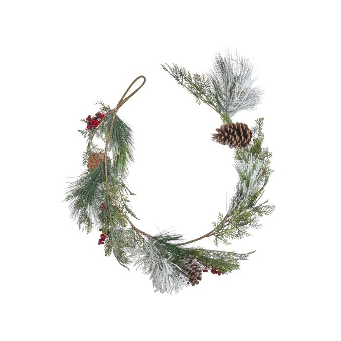 Christmas Garland 150 cm Green SORIA