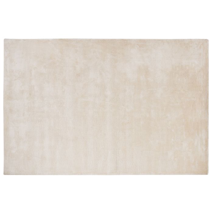 Viscose Area Rug 160x230cm Light Beige