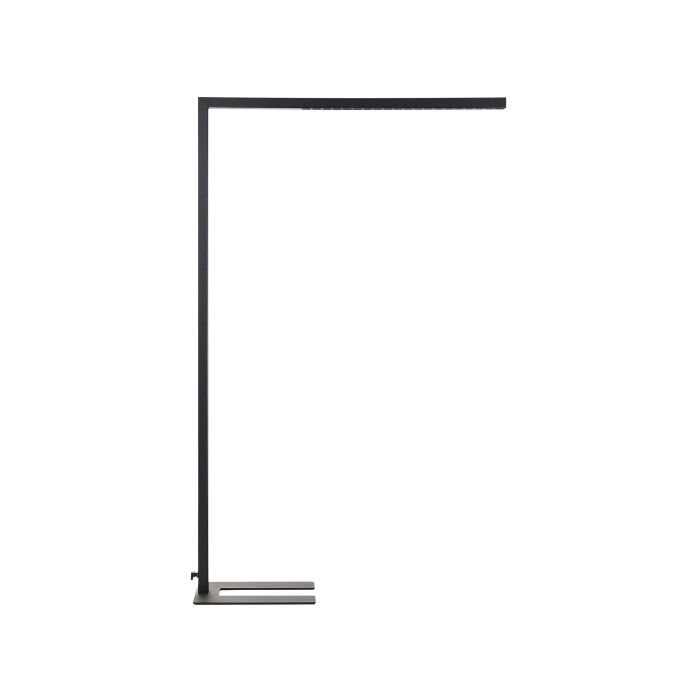 Metal LED Floor Lamp Black MENSA