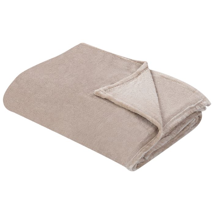 Blanket 150 x 200 cm Beige BAYBURT