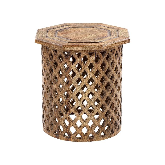 Mango Wood Side Table Dark KHANPUR