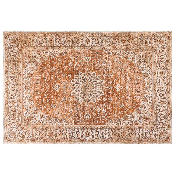 Cotton Area Rug 200x300cm Orange