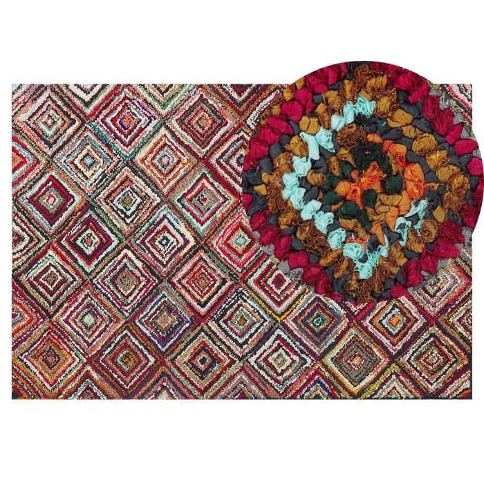 Area Rug 140x200cm Multicolour
