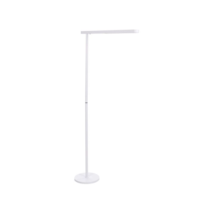 Metal LED Office Floor Lamp White PERSEUS