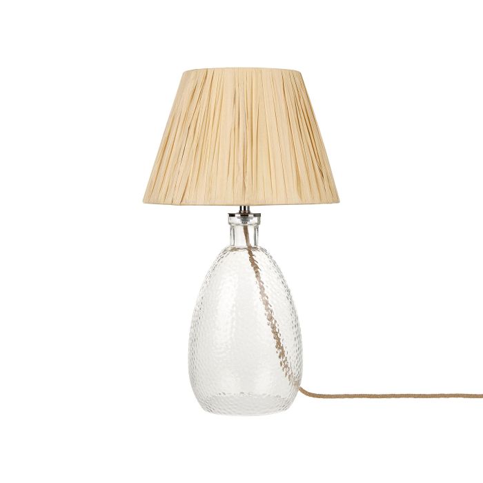 Glass Table Lamp Transparent BLANCO