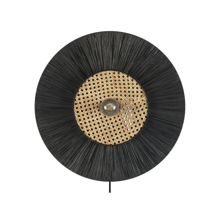 Paper Wall Lamp ⌀ 50 cm Black YAAPI