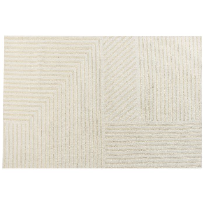 Wool Area Rug 200x300cm Beige