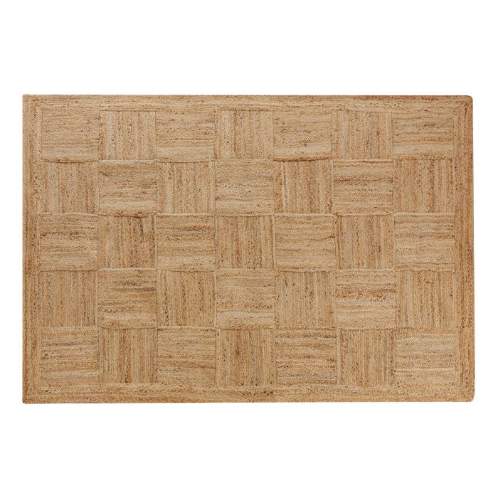 Jute Area Rug 160x230cm Beige