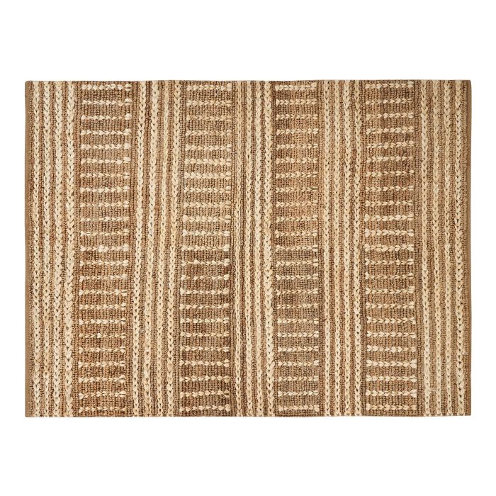 Jute Area Rug 160x230cm Beige