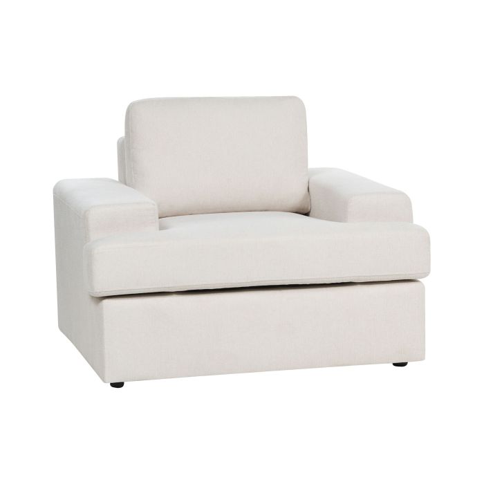 Fabric Armchair Light Beige ALLA