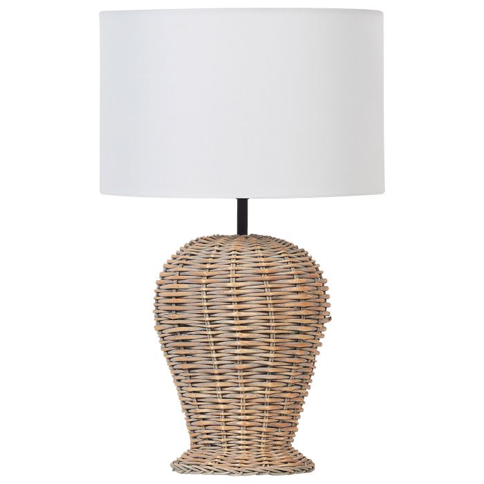 Rattan Table Lamp Light FURELOS