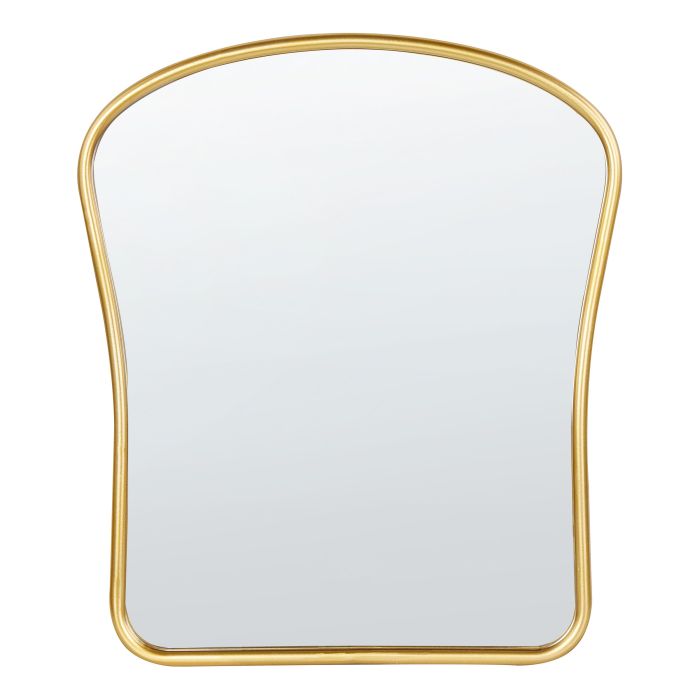Metal Wall Mirror 45x52cm Gold