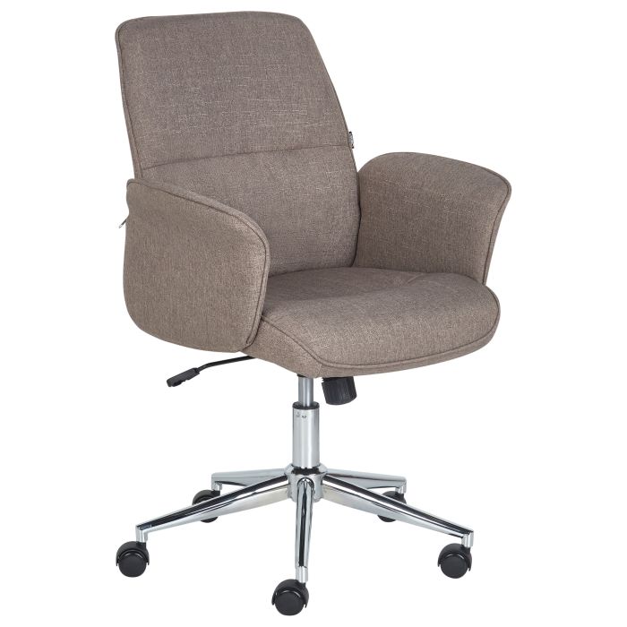 Swivel Office Chair Brown RAVISHING