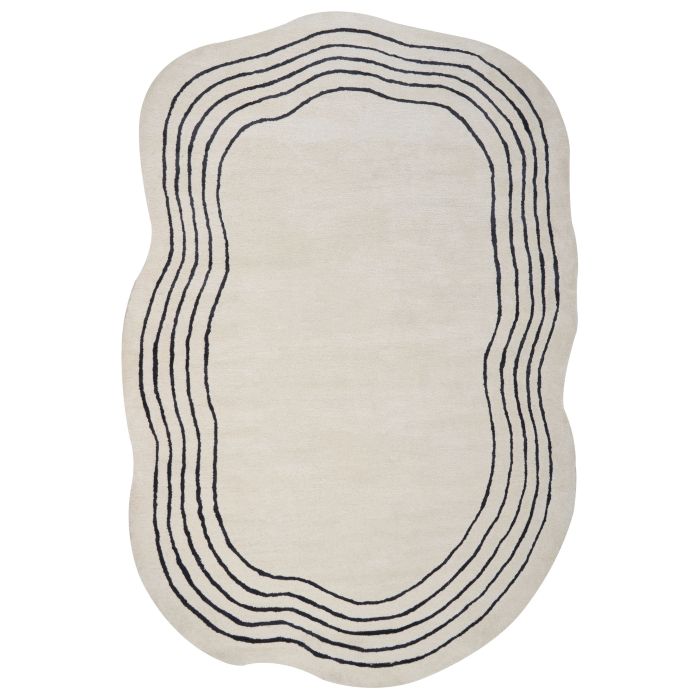 Viscose Area Rug 200x300cm Beige
