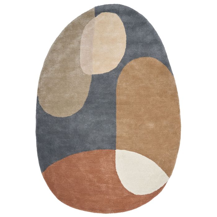 Viscose Area Rug 160x230cm Multicolour