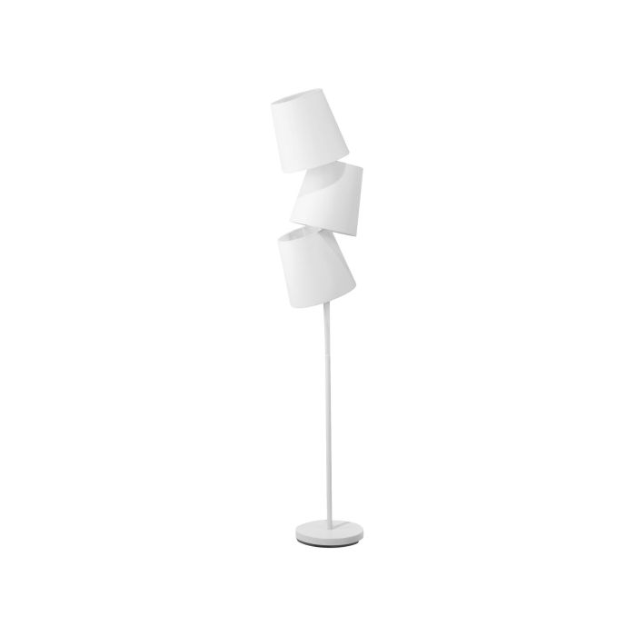 3 Light Floor Lamp White RIO GRANDE