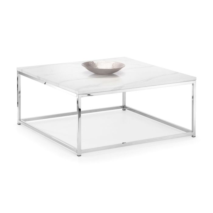 Scala Marble Top Square Coffee Table