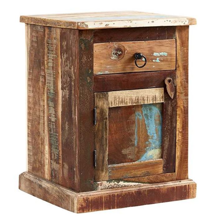 Bedside Table - LOUISE Nightstand Multi 45cm