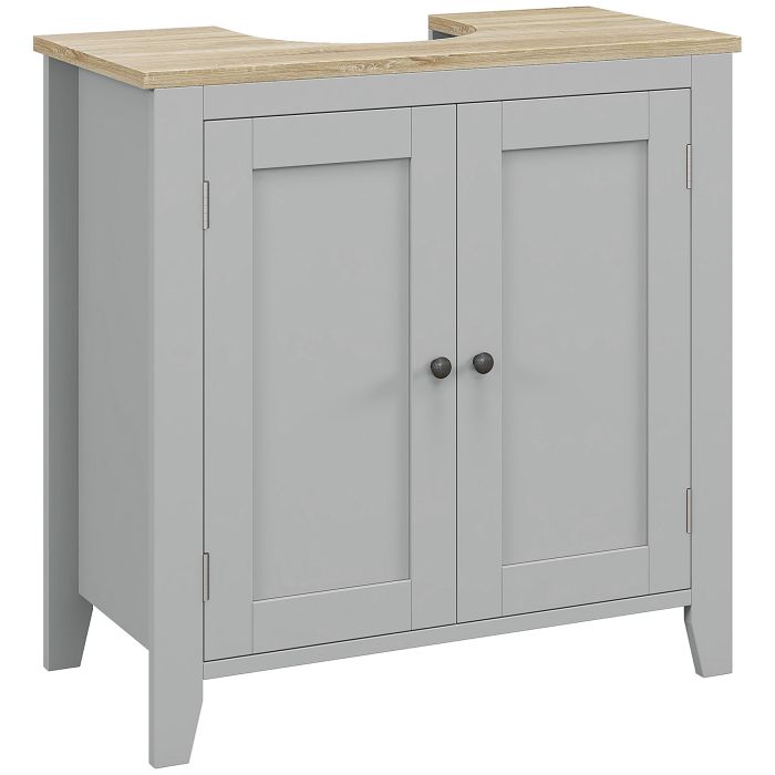 KANSAS Under Sink Cabinet Bathroom Sink Cabinet Grey