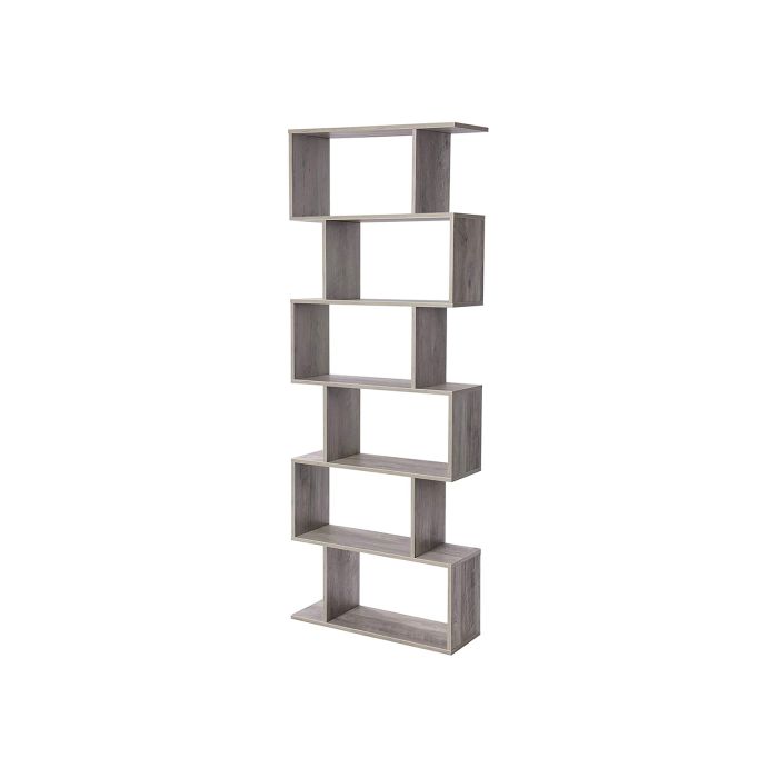 Wooden Bookcase Greige