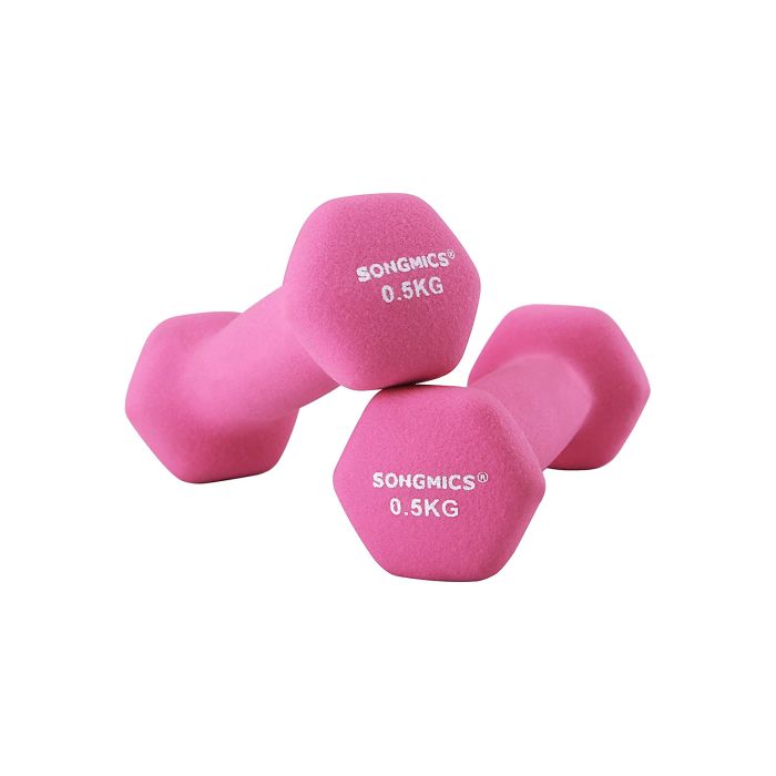 Double Pink Women Dumbbells