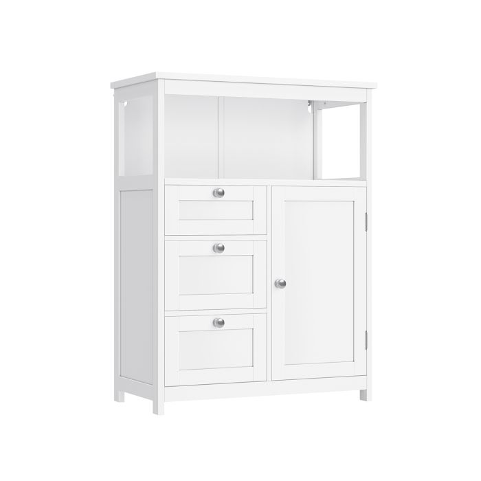 Bathroom Storage Unit with 3 Drawers