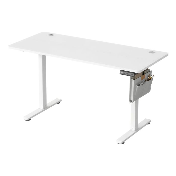 HACOVI Height Adjustable Electric Standing Desk - White